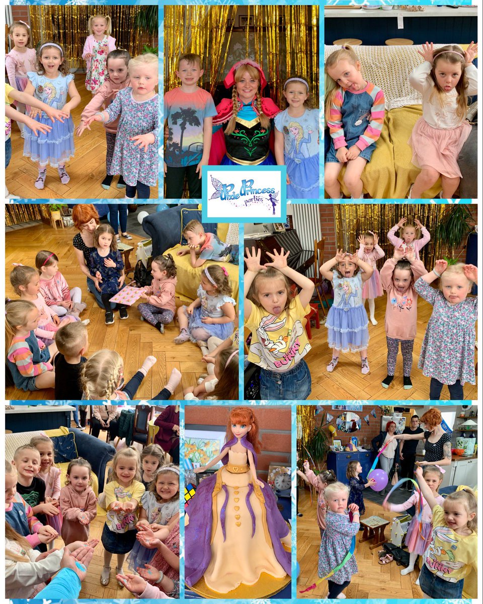 #princess Alma had a #magical 6th #birthday 
❄️👸❄️
Princess #anna from #frozen surprised you and your friends with a #funfilled #frozen #birthday #party to help celebrate your #magical day #pixieprincessparties #fyldecoast #blackpool #lancashire #homeparty #repeatcustomer