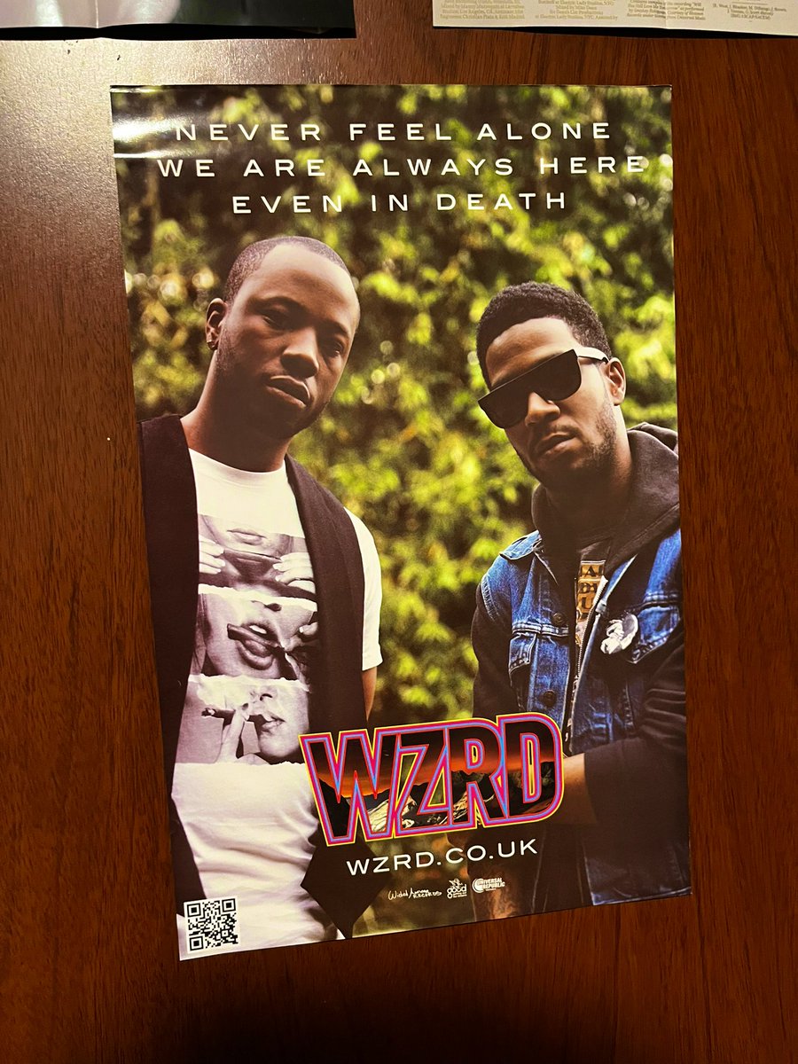 ayee new wzrd promo poster just arrived