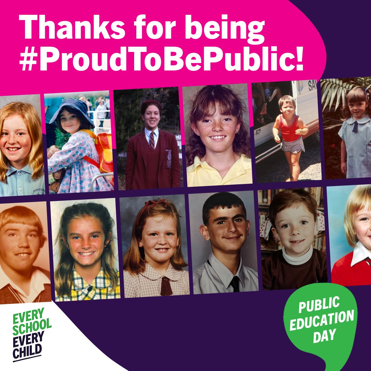 Thanks to everyone who was #ProudToBePublic on Public Education Day!

Did you know 1 in 10 public school students are effectively unfunded?

The Govt is reviewing school funding - help send a message about fully funding public schools in this Govt survey: bit.ly/3MVef80