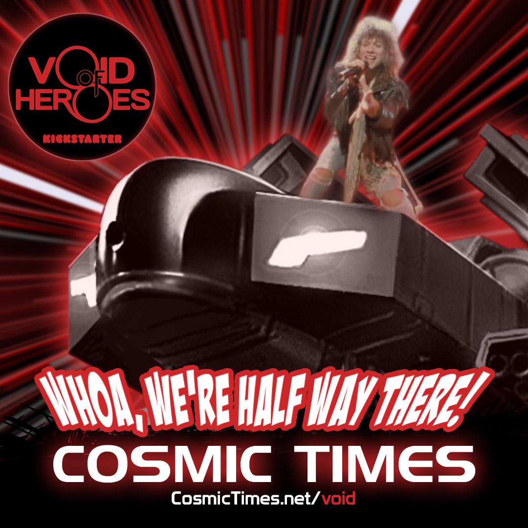 CosmicTimes's tweet photo. Thanks to 36 incredible backers - we can officially say that the Void of Heroes: Collected Edition Kickstarter is now half way funded!

https://t.co/u4sMgCIbx7

#BonJovi #BeCosmic #VoidofHeroes #Kickstarter #Crowdfunding #graphicnovel #activate #Comics #ComicBooks #IndieComics https://t.co/7PFioFp4d3