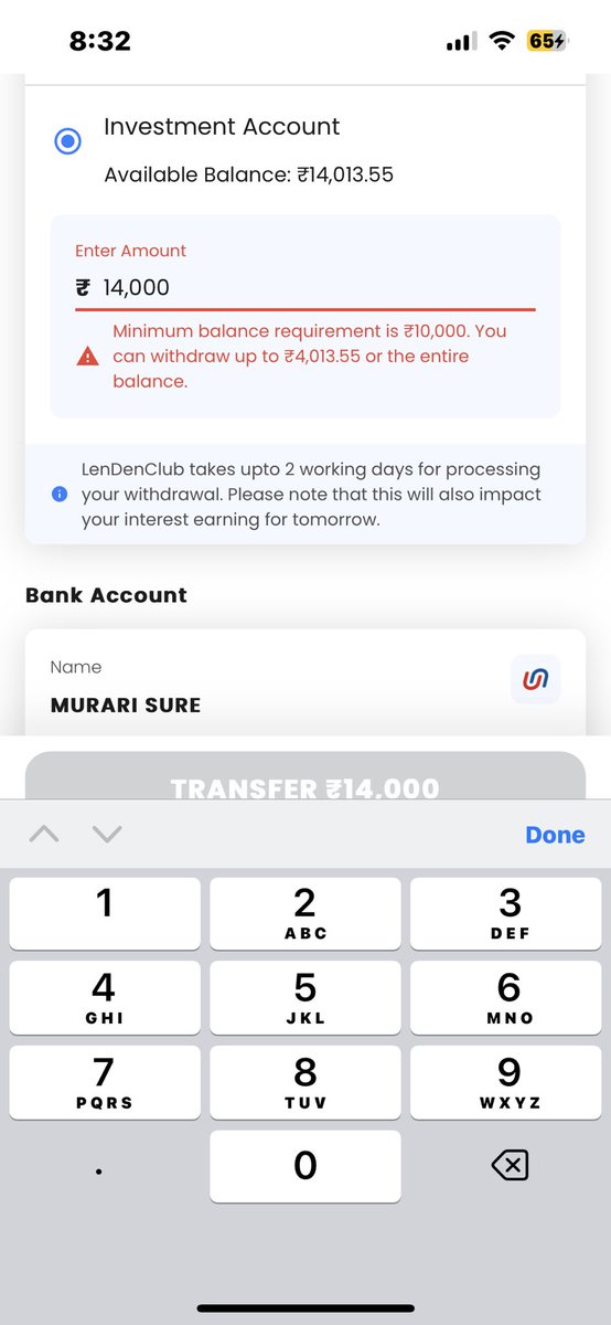 MurariSure's tweet photo. @SuhailSameer14
#BharthPeTrouble 
My hard-earned money seems to be held captive by @bharatpeindia , and I can't withdraw it! 😡😭 I've tried everything, but no luck! This is unacceptable! 🛑🙅‍♂️
I urge @bharatpeindia to prioritize customer concerns and resolve this issue promptly. https://t.co/wY33ZkTkLt
