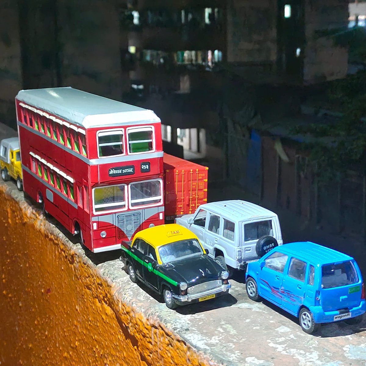BorkarArts's tweet photo. My DoubleDeker best bus model and Centy toys @myBESTBus @OfficeofUT @rajtoday @SaamanaOnline @AUThackeray @Maheshsbabu @mybmc @TV9Marathi @abpmajhatv @mid_day #viral #Trending #miniature #bus #busmodel #handmademodels https://t.co/o1aPiKRDJe