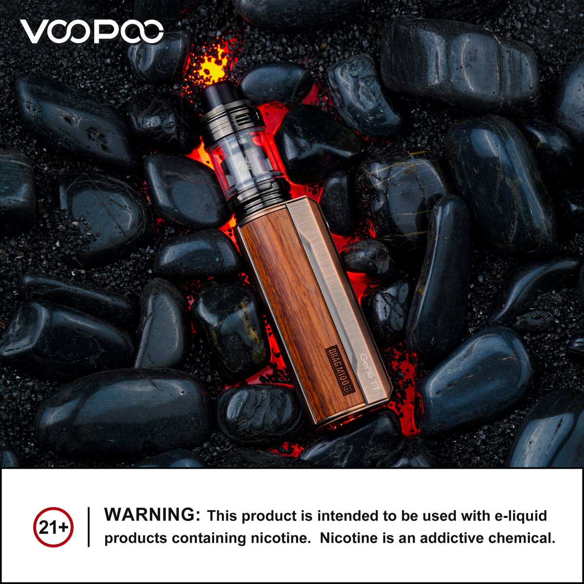 Would you bring #dragm100s as your accompany to take some adventures?🏃
Absolutely trustworthy! ☑☑

Note: This is a TPD version with straight glass, 2ml capacity.
#voopoo #voopoodrag #vaping #voopoodragfamily #drag4 #dragm100s #vapecommunity  #vapelifestyle #LegendInYourHand