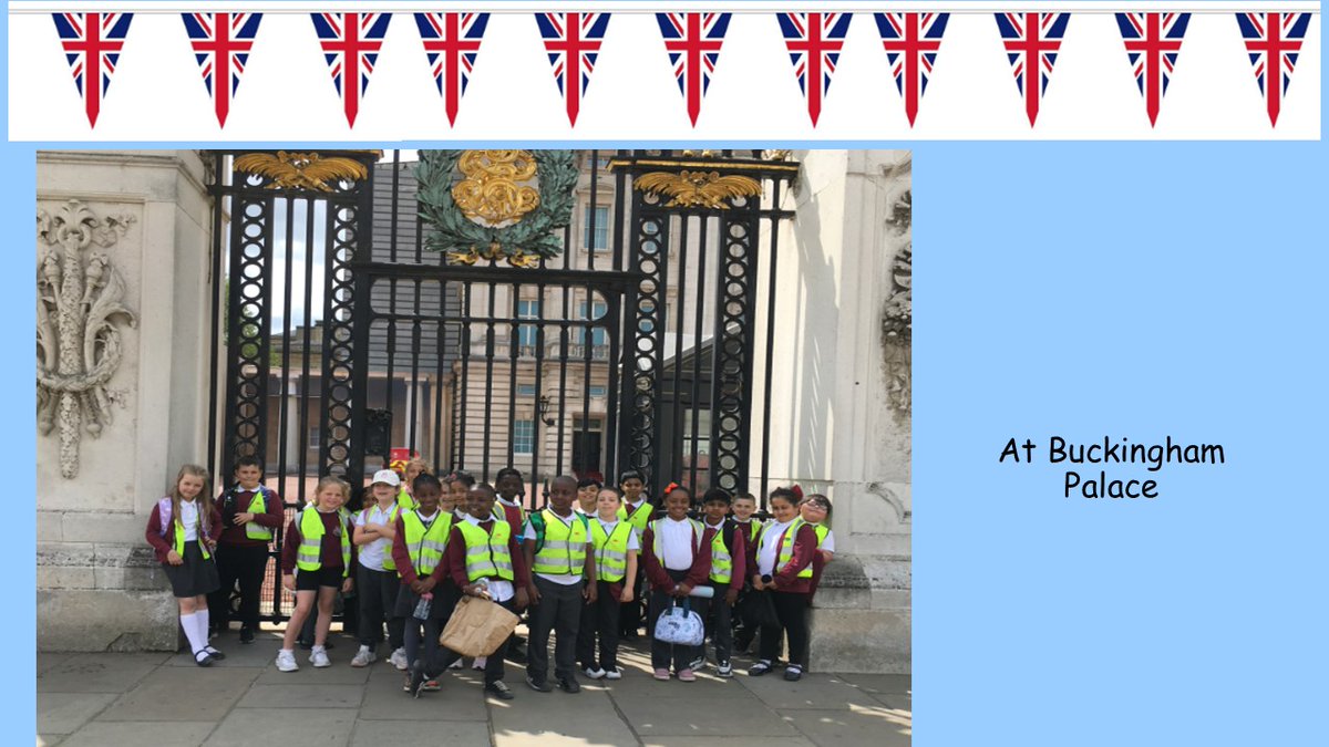 Year 3 Marvellous Middle trip to London.  We visited Buckingham Palace, Westminster and St James Park.