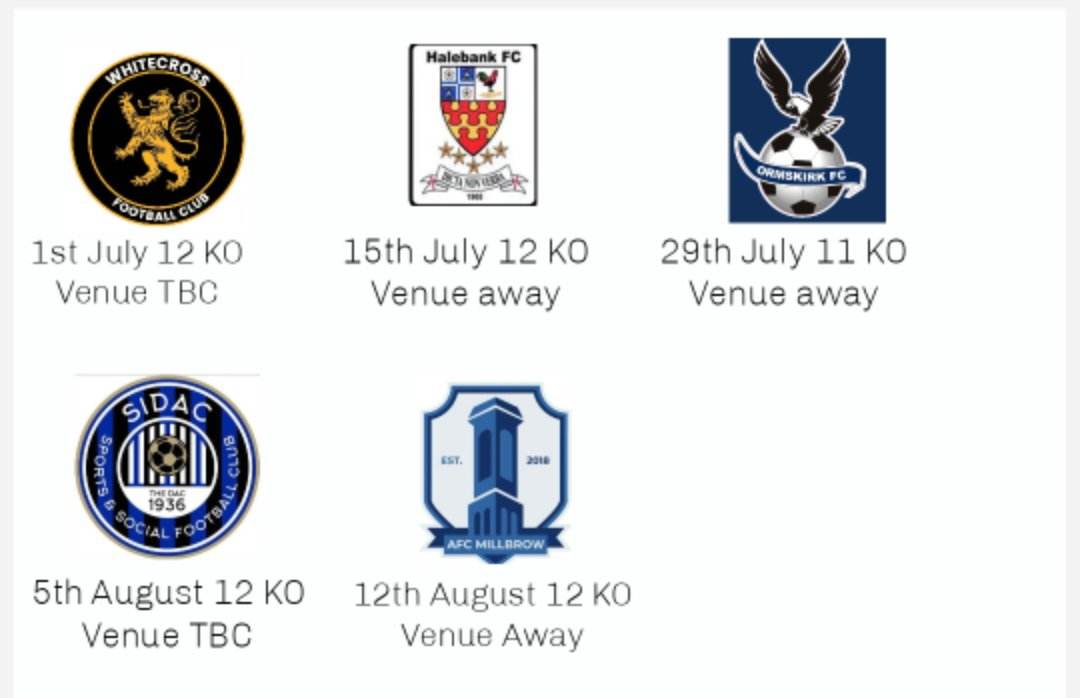 Nathan Timms (@nathantimms97) on Twitter photo Any team looking for any friendlies for july/august <a href="/Bruche_FC/">Bruche Athletic FC</a> <a href="/CroftFc/">Croft FC Reserves</a> <a href="/FCOrford/">Orford FC Open Age</a> <a href="/WoolstonFC/">Woolston Rovers FC</a> <a href="/FCBurtonwood/">FC Burtonwood</a> <a href="/blackbrookfc1/">Blackbrook Football Club</a> <a href="/HuytonRovers/">Huyton Rovers</a> @Halton_Borough was orignally was brookvale beats now pexhill fc. Any team looking for any friendlies for july/august <a href="/Bruche_FC/">Bruche Athletic FC</a> <a href="/CroftFc/">Croft FC Reserves</a> <a href="/FCOrford/">Orford FC Open Age</a> <a href="/WoolstonFC/">Woolston Rovers FC</a> <a href="/FCBurtonwood/">FC Burtonwood</a> <a href="/blackbrookfc1/">Blackbrook Football Club</a> <a href="/HuytonRovers/">Huyton Rovers</a> @Halton_Borough was orignally was brookvale beats now pexhill fc.