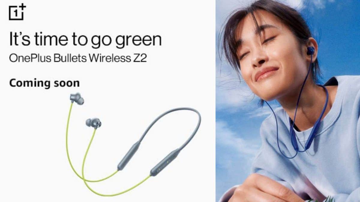 gizmochina's tweet photo. OnePlus Bullets Wireless Z2 earphones to soon launch in new Green color in India
https://t.co/Ng47CAYUeG
#OnePlus #OnePlusBulletsWirelessZ2 #technews https://t.co/VuojtSU4uP