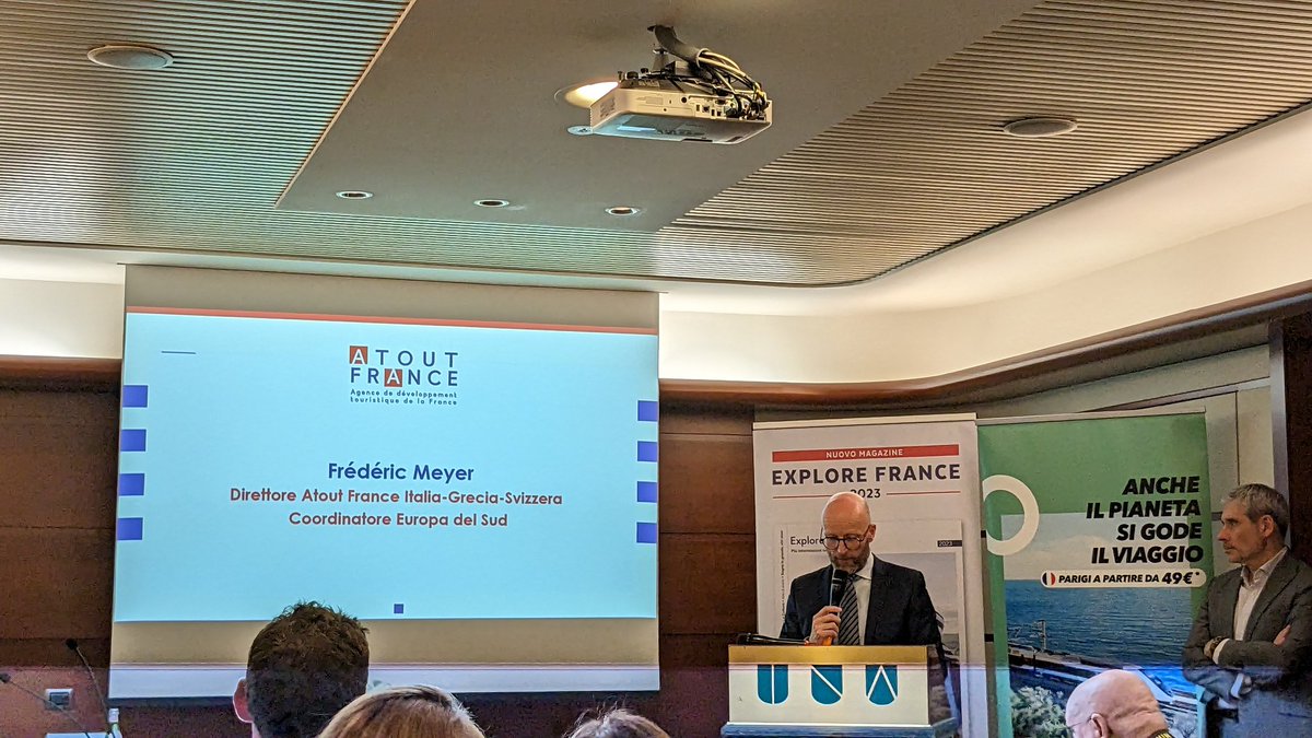 il Turista Viaggi (@ilturista_info) on Twitter photo L'edizione 2023 del magazine Explore France ci parla di Tradizione, Terroir e territorio. Ieri alla presentazione annuale, tantissime novità e grande spazio alla coppa del mondo di Rugby, dall'8 al 28 ottobre.
<a href="/IT_AtoutFrance/">@IT_AtoutFrance</a> #ExploreFrance L'edizione 2023 del magazine Explore France ci parla di Tradizione, Terroir e territorio. Ieri alla presentazione annuale, tantissime novità e grande spazio alla coppa del mondo di Rugby, dall'8 al 28 ottobre.
<a href="/IT_AtoutFrance/">@IT_AtoutFrance</a> #ExploreFrance