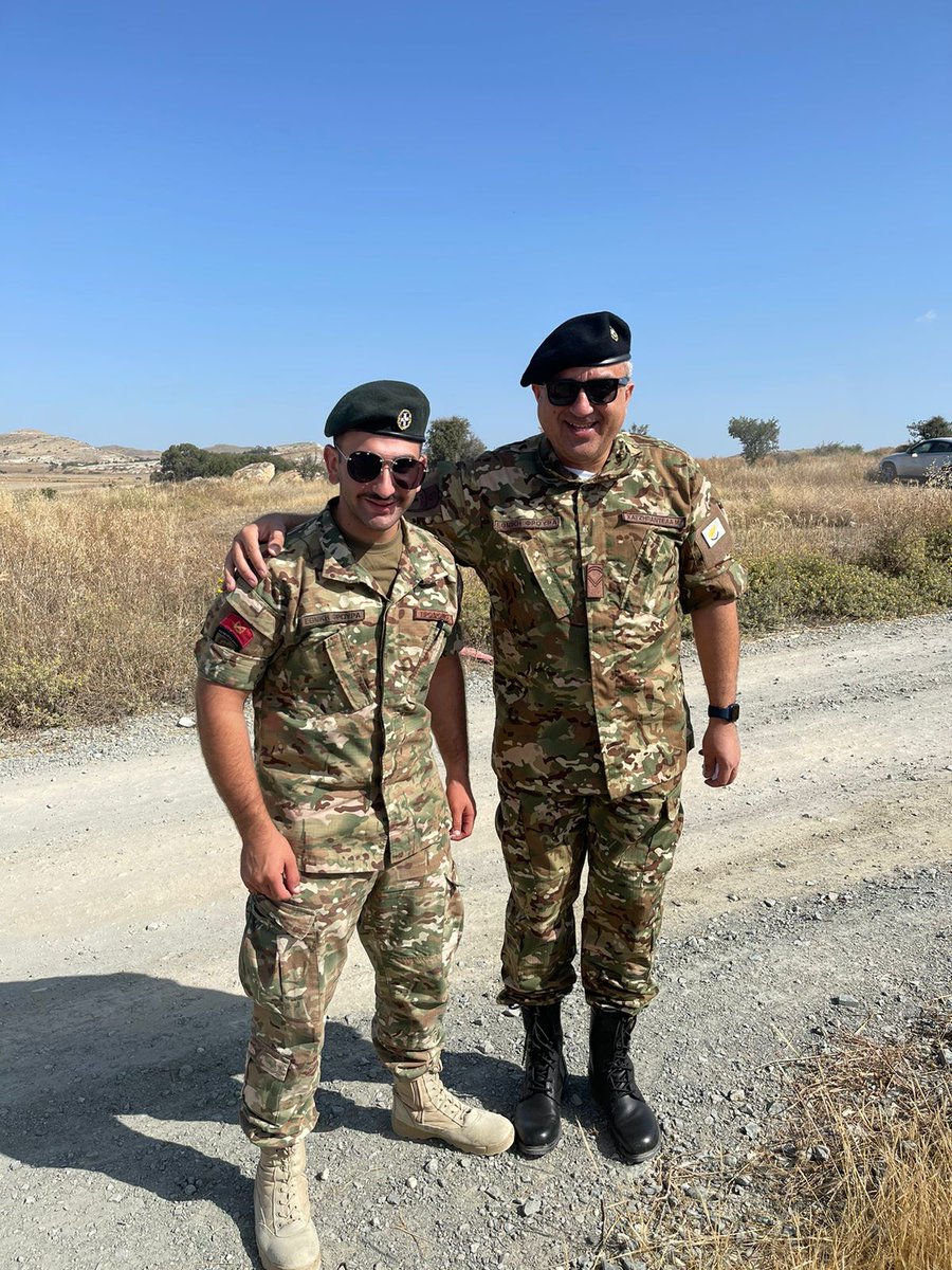 hadjipantela's tweet image. Τιμώντας με περηφάνια το μαύρο μου μπερέ ανταποκρίθηκα σήμερα στο κάλεσμα της Εθνικής Φρουράς να παραστω ως έφεδρος στην μονάδα μου.
Ενόσω η πατρίδα μας είναι υπό κατοχή οφείλουμε και πρέπει να βρισκόμαστε σε ύψιστη ετοιμότητα.

#cyprus #armychallenge