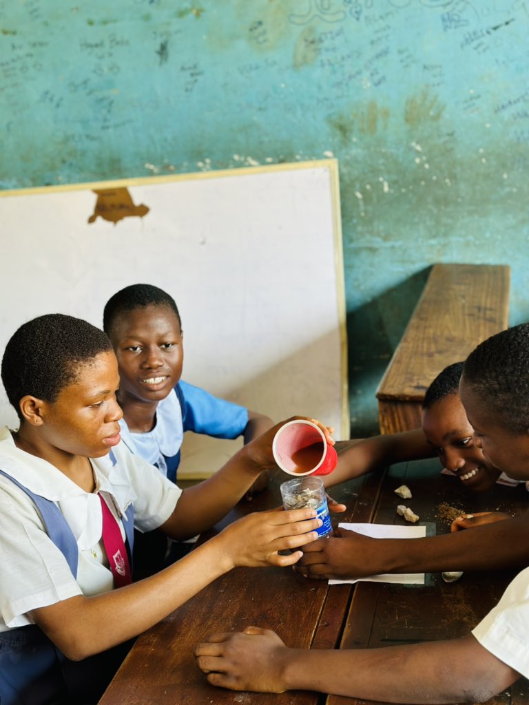 One cannot become an expert overnight; the greater the practice, the greater the expertise.

The Experimento 10+ training comes to an end today, with a live demonstration at “Immaculate Heart Comprehensive Junior High School &amp; Community Junior High School, Wasimi, Lagos”. 
#STEM