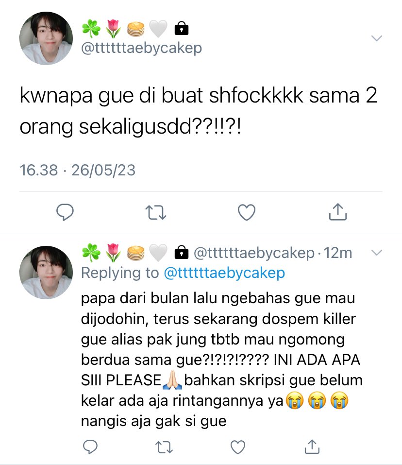 sequexl's tweet image. taekook • kookv
few tweets au; “pak jung cami alias calon suami”