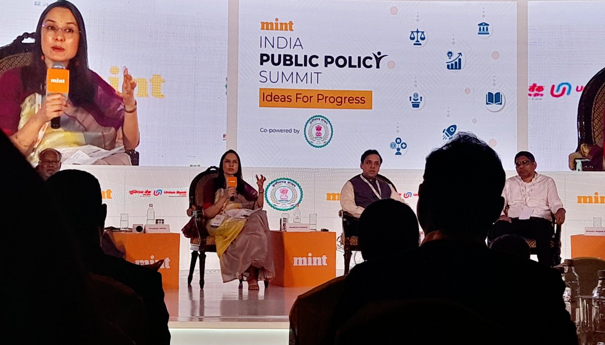 Inertia, ignorance & ideology- the 3 big challenges to strengthening the #publicpolicy ecosystem in India. @ShobhiniMukerji's timely thoughts at the #MintPolicySummit @Mint_Opinion @ispp_edu @IsppPolicy @JPAL