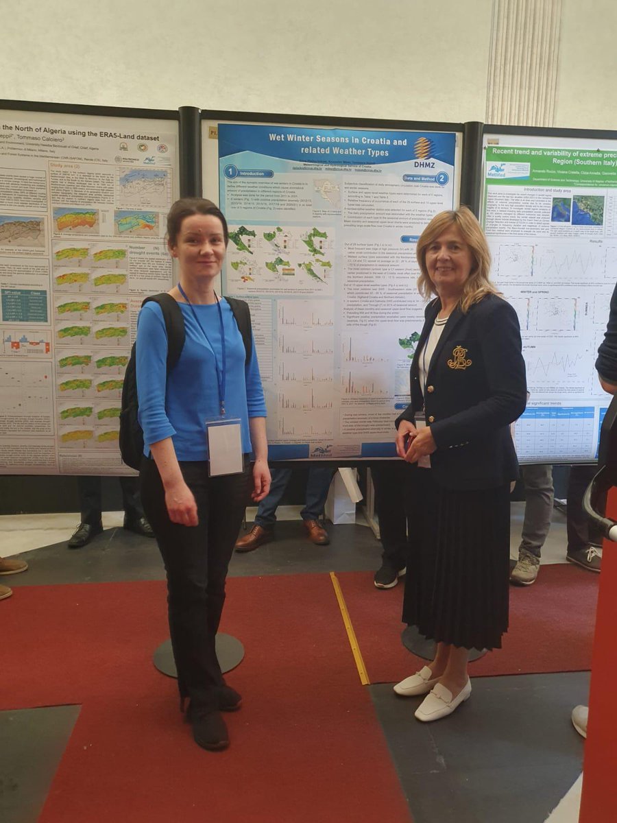 <a href="/MetMed_/">MetMed</a> ...i moćni dvojac Sektora za vremenske i pomorske analize i prognoze (SVPAP) rado viđen i na malim ekranima: Tomislava Hojsak i Dunja Plačko-Vršnak

#prognozaDHMZ #SVPAP_DHMZ