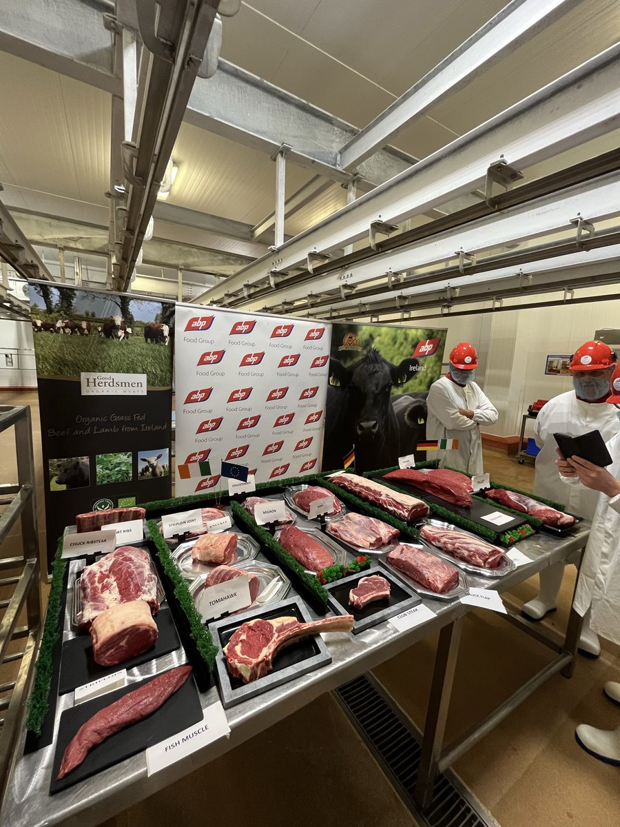 Bordbia's tweet image. Bord Bia welcomed 16 chefs from its German and Swiss Chefs&apos; Irish Beef Club (#CIBC) chapters to Ireland. 🇮🇪🇩🇪🇨🇭

They explored Irish suckler beef farming and production, given the demand for ethically produced and naturally raised meat in Germany and Switzerland.

#OriginGreen