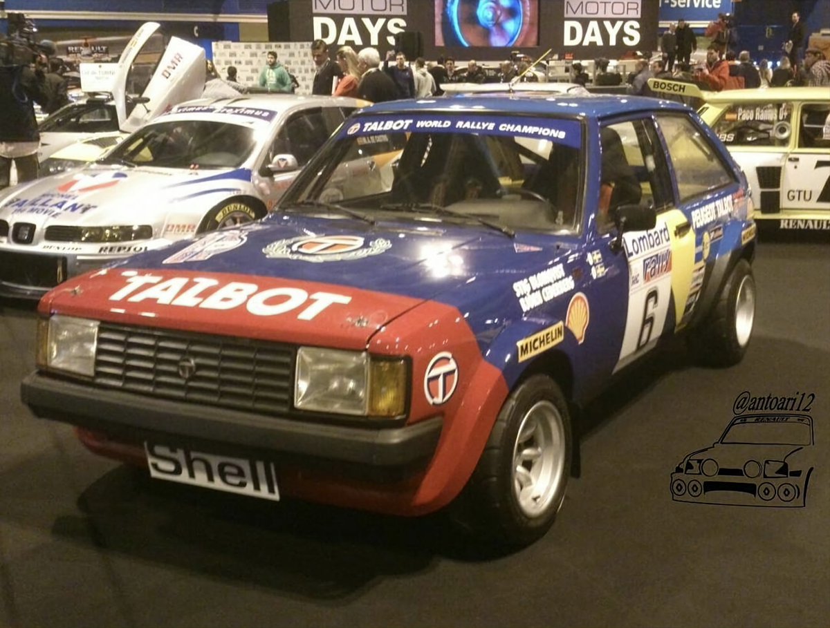 #2013Madridmotordays
#Talbotsumbeamlotus
#StigBlomqvist +
#BjornCederberg #1982LombardRACRally
#Classicrally #classiccars
#classiccars #Classicrallycars
#Rallye #ilikerally #iloverally
#grupoB #GroupB
#grupobforever
#DefiendeLosRallys