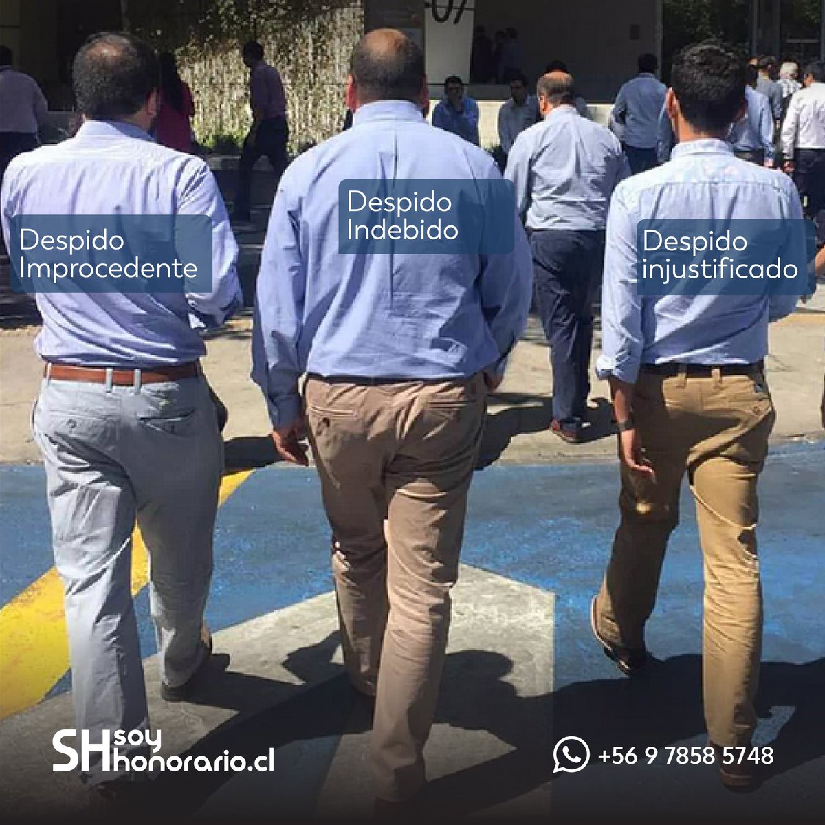 Despido injustificado, indebido e improcedente aluden al fin de la relación laboral con infracción a los artículos 159, 160 y 161 de la ley laboral. Pero hoy se habla solo del "despido injustificado" para aludir a cualquier infracción cometida por el empleador en el despido.