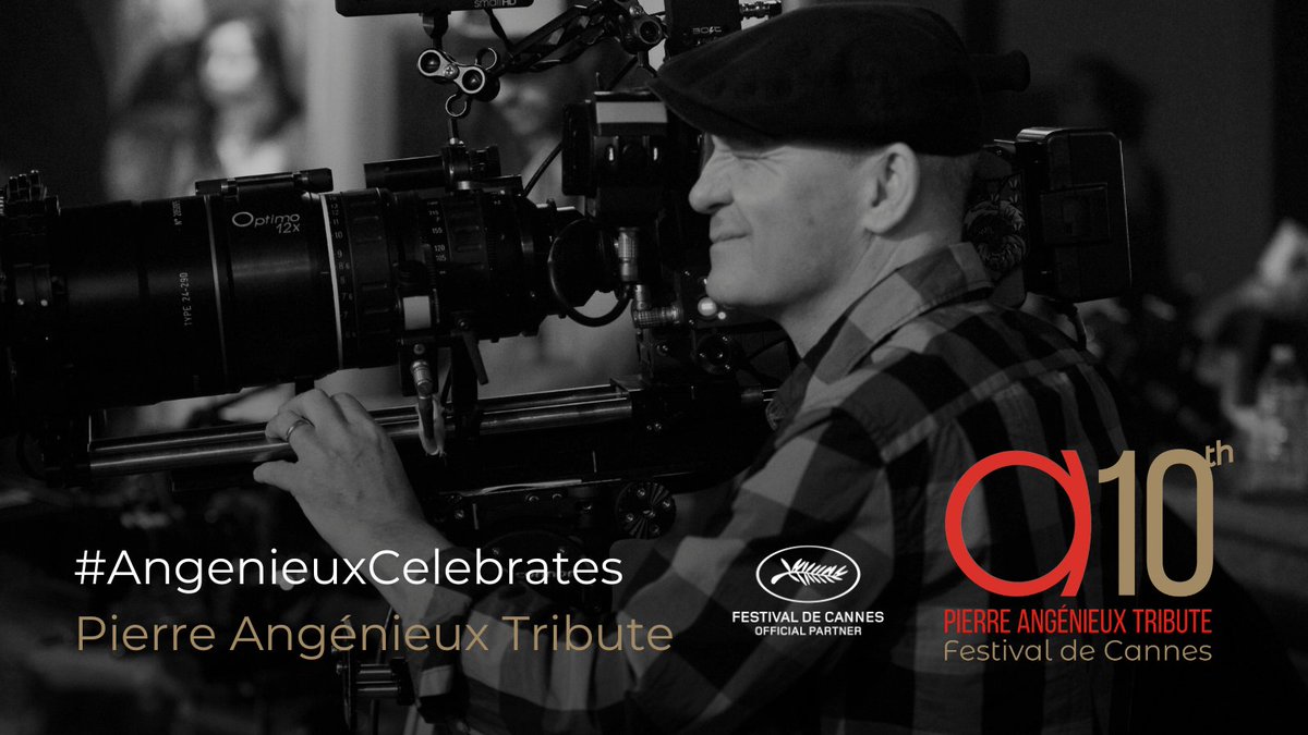 🎥🎆 #AngenieuxCelebrates Tonight is the night! We look forward to an unforgettable event marking a decade of cinematography culture as we celebrate our distinguished laureates at the Palais de Festivals. #pierreangenieuxtribute #BarryAckroyd #HayaKhairat #cannes2023