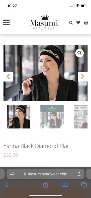 What do you think of this chemo hat? I may have to shave my head before my wig gets delivered as it&rsquo;s<a href="/tag/findom"class="tags"><span>#findom</span></a><a href="/tag/cuckoldhubby"class="tags"><span>#cuckoldhubby</span></a><a href="/tag/onlyfansgirl"class="tags"><span>#onlyfansgirl</span></a><a href="/tag/alphadominant"class="tags"><span>#alphadominant</span></a>