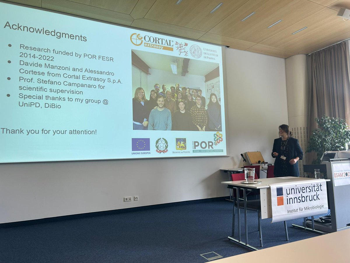 Maria Silvia Morlino (@morlino_silvia) on Twitter photo Very excited for my first conference presentation at #isam2023, talking about effects of extruded feed on the horse gut microbiota. Thanks again to <a href="/campanarostef/">stefano campanaro</a> for supervision and #CortalExtrasoy for this interesting collaboration! Very excited for my first conference presentation at #isam2023, talking about effects of extruded feed on the horse gut microbiota. Thanks again to <a href="/campanarostef/">stefano campanaro</a> for supervision and #CortalExtrasoy for this interesting collaboration!