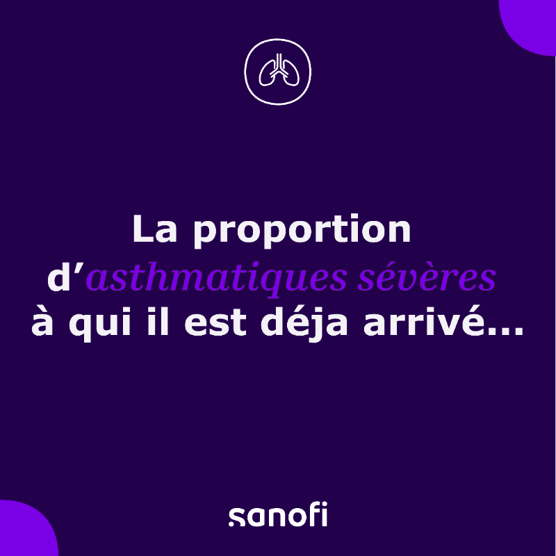SanofiGenzymeFR's tweet photo. L'#asthme sévère peut parfois se révéler être un vrai obstacle au quotidien.
62% des #patients #asthmatiques ont déjà évité de courir après un 🚌 en raison de leur asthme.

56% préfèrent éviter les escaliers. ❌🚶‍♂️

@‌IfopOpinion

Pour en savoir plus 👇

#WorldAsthmaDay