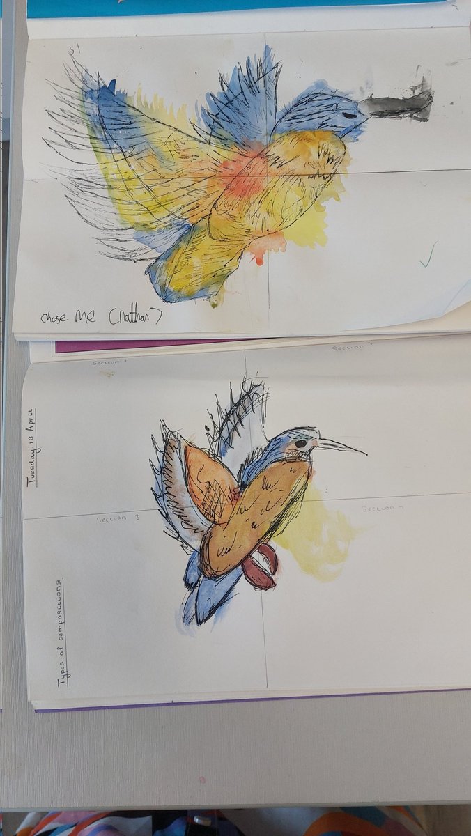 Some more amazing Abbey Diamond inspired work produced by our budding artist in 8H. They've used fantastic mark making and watercolour techniques and should be really proud of themselves 👏 <a href="/AldersleyHighSc/">AldersleyHighSchool</a> <a href="/MrsThomas_art/">Mrs E Thomas</a> <a href="/aldersleyTeam8/">AldersleyTeam8</a>