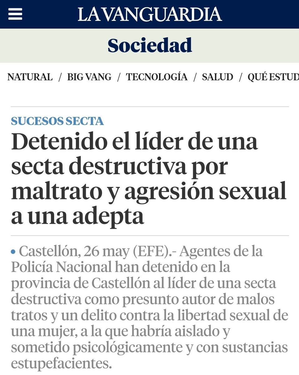 Asociación AFISE - Sectas tweet media