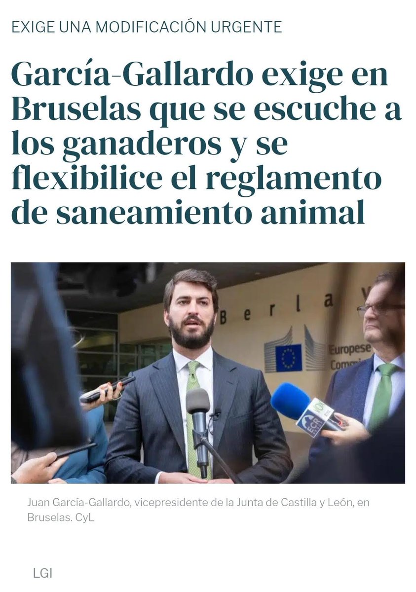 Hay quien dice que no sabemos gestionar, pero en Castilla y León, gracias a la iniciativa de VOX, los jóvenes tendrán más fácil acceder a una vivienda decente y formar una familias y los ganaderos tienen ya quien les defiende en Bruselas.

Esto es el voto útil y el voto seguro.
