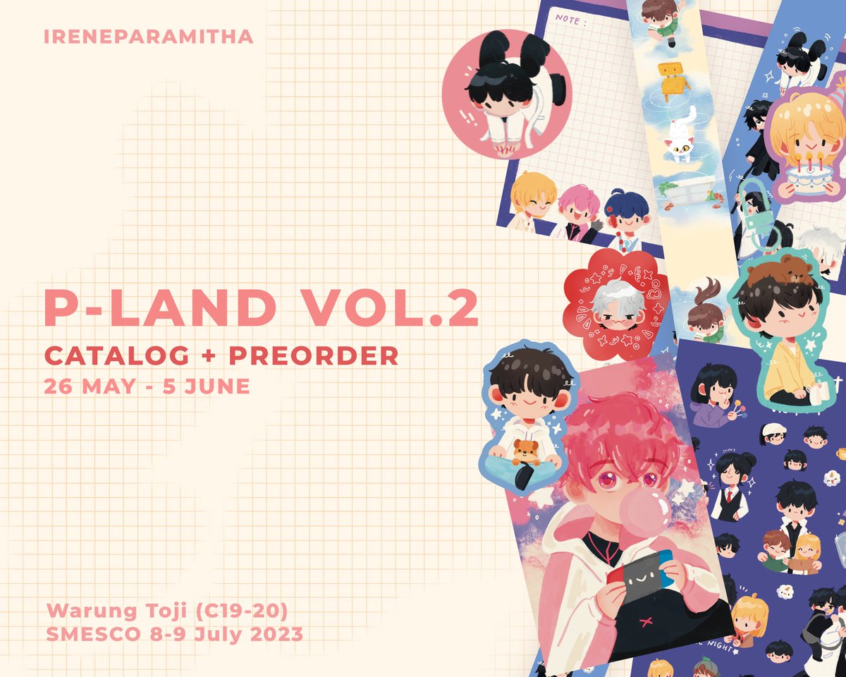 mirainoko__'s tweet image. ✨retweet and likes appreciated✨
(1/3)

hi guys, im going to p-land and im opening preorders (ots stock limited) 

☘️PO open 26 May-5 June
🌸C19-20 “Warung Toji”
☘️Available pick up both days and shipping

forms.gle/6qQVCsqeH98AwP…

#PLANDVol2 #PLANDVol2_Fanshop #PLAVE #DAY6 #ORV