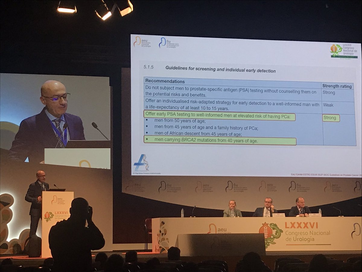 ADominguez_Uro's tweet photo. Aplicabilidad clínica de las alteraciones genéticas del cáncer de próstata. La importancia del asesoramiento genético en estos pacientes. Presentado por @BorqueFernando en #AEU23 @InfoAeu https://t.co/gy94A13Ef6
