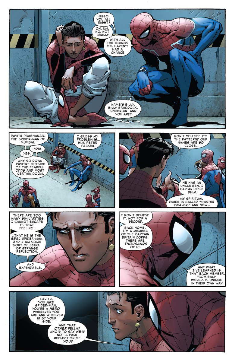 WebHeaded_Josh's tweet photo. Anyone can wear the mask. ❤️ https://t.co/t3gs6noXKu