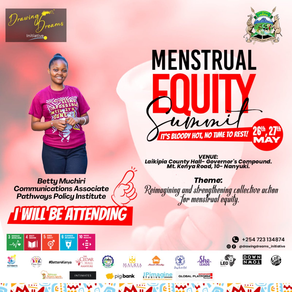 BettieWangui's tweet photo. Let's #challenge period myths and misconceptions! Menstruation is not dirty or shameful—it's a sign of health and fertility. It's time to #educate, #normalizeconversations, and promote positive attitudes towards #menstruation. 🌺
#MenstrualEquity
#MHDay2023
#wearecommitted https://t.co/QkwLVKN0Na