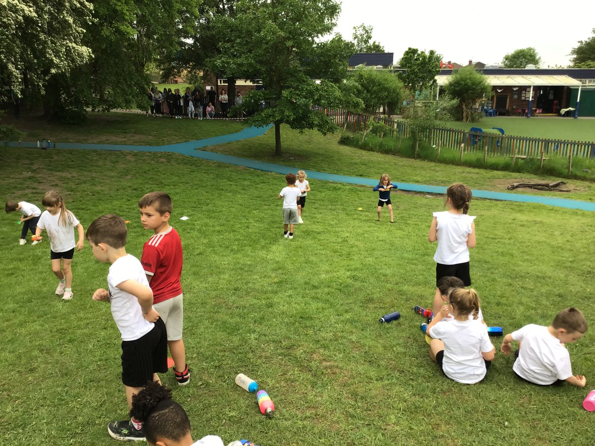 Year 1 aimed high in our first ever 'Sport's hour'