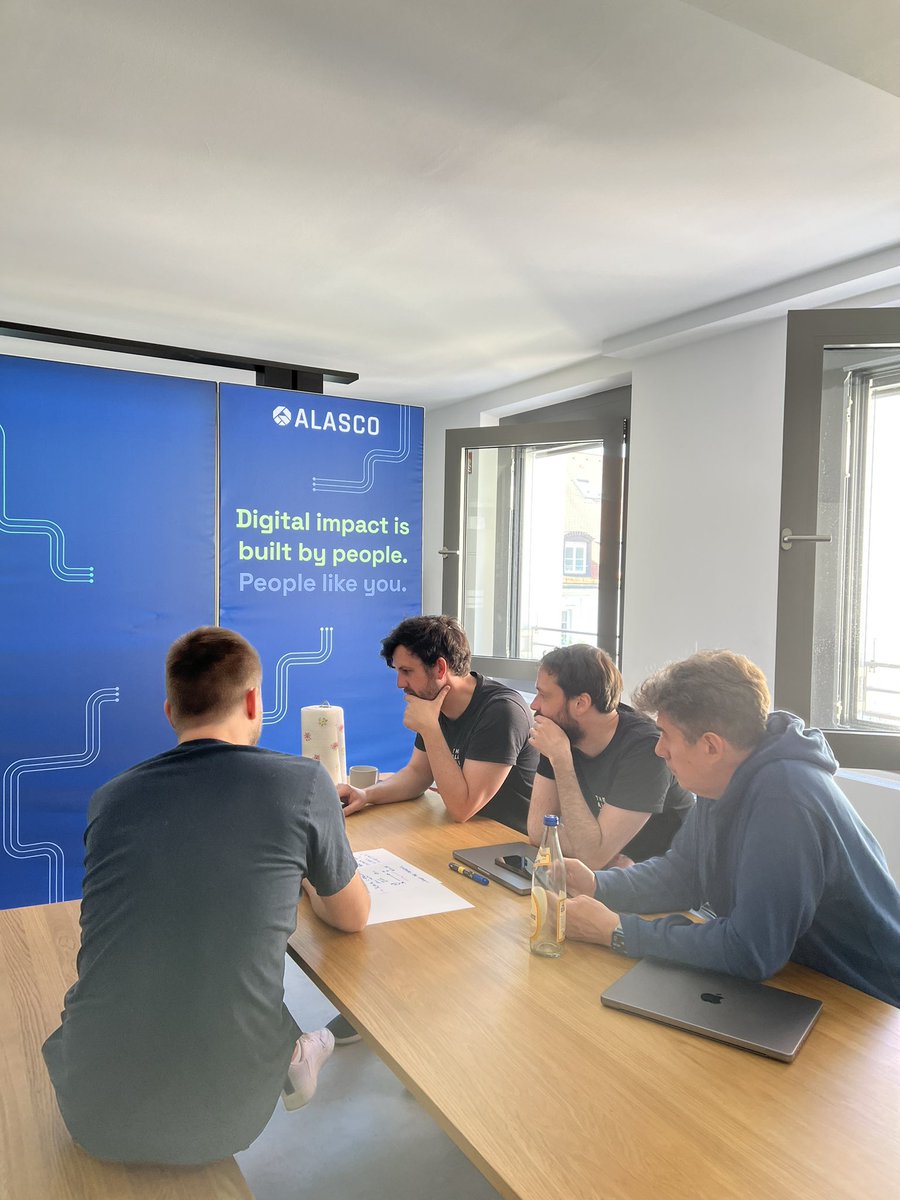 How to foster an innovation + fun+ team spirit? U r right - internal #Hackathon ! Thats our 3d internal edition - “catch the white 🐰 “. More to come! #frontrunners #alasco #tech #saas