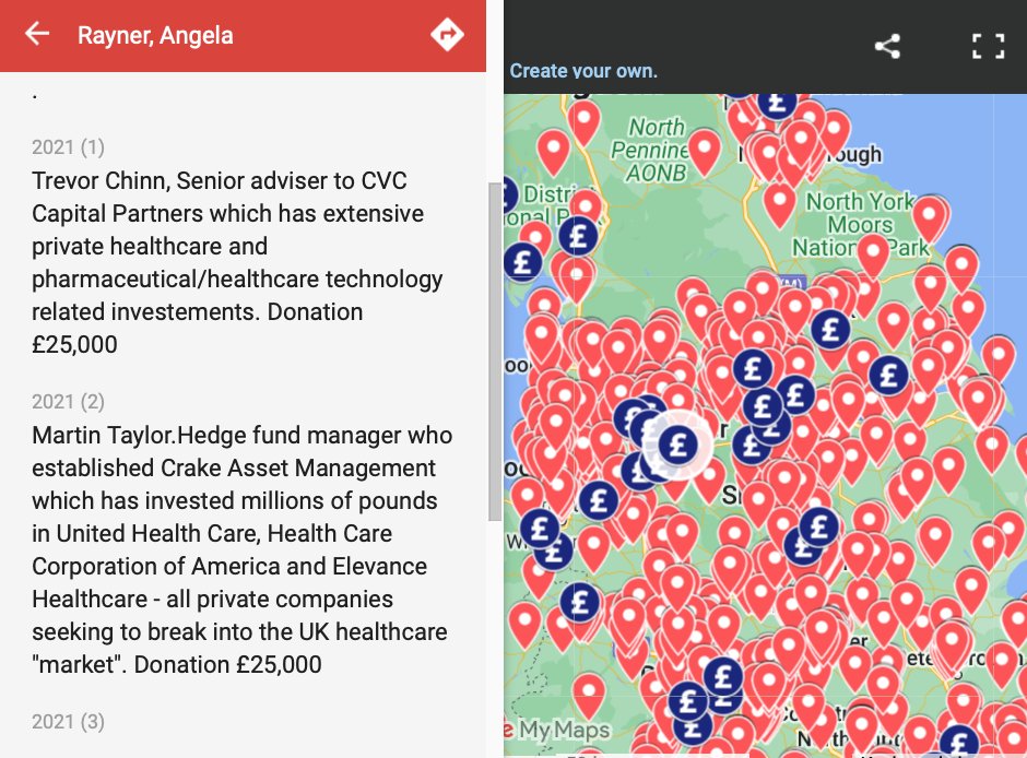 EveryDoctorUK's tweet photo. Why has Angela Rayner accepted huge donations from two individuals who work for companies with extensive investments in the private healthcare sector?🚨👀

She accepted £50,000 in this way in 2021. 

If this concerns you, please RT💙 https://t.co/BXfM3plHn8