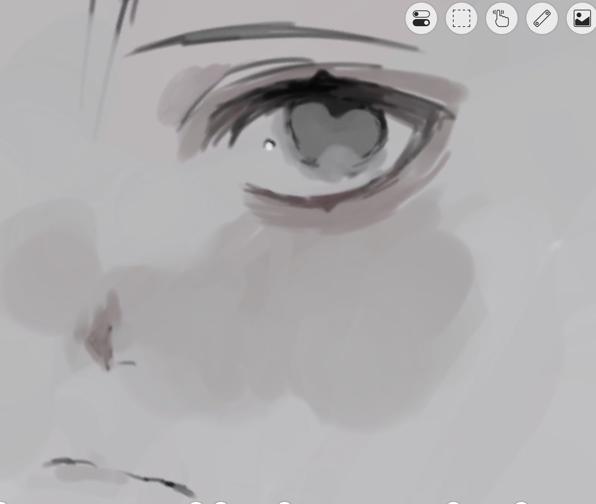 最近目しか描いてません‼️目の描き方講座的なやつ私も載せたい‼️‼️‼️