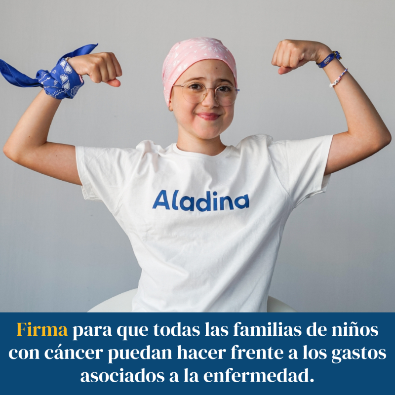 FundAladina's tweet photo. ❌ Las familias de los niños con cáncer necesitan más ayuda para cubrir todos los gastos derivados de la enfermedad.

Cerca de la mitad de estos gastos recaen en las familias y muchas veces son inasumibles 😥.