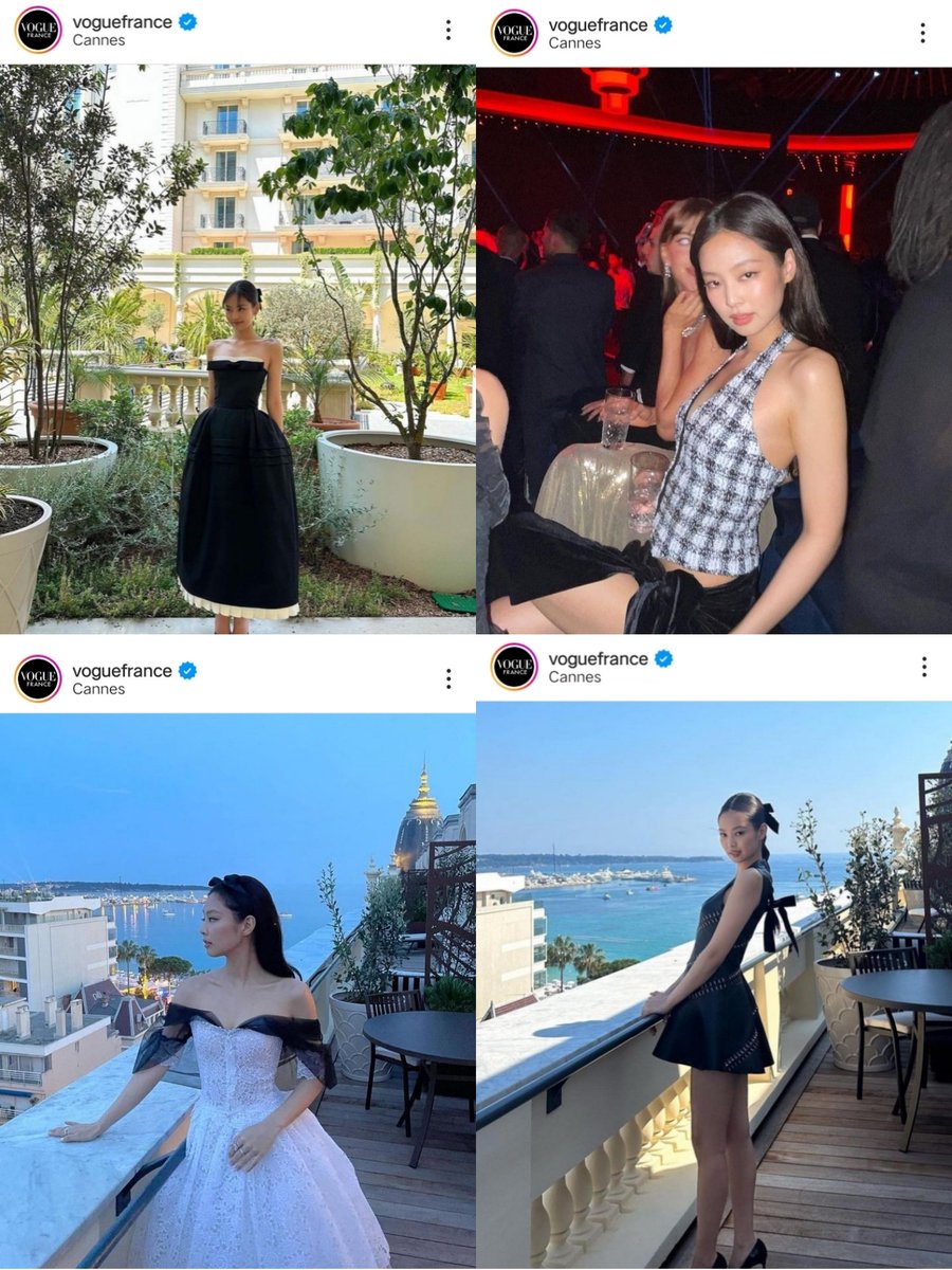 #VOGUE France 🇲🇫 instagram

'StyleDiary:  Jennierubyjane  proved her Fashion credential in maisonalaia and chanel for her first Cannes Film Festival.'

instagram.com/p/Css2FMsI5wp/…