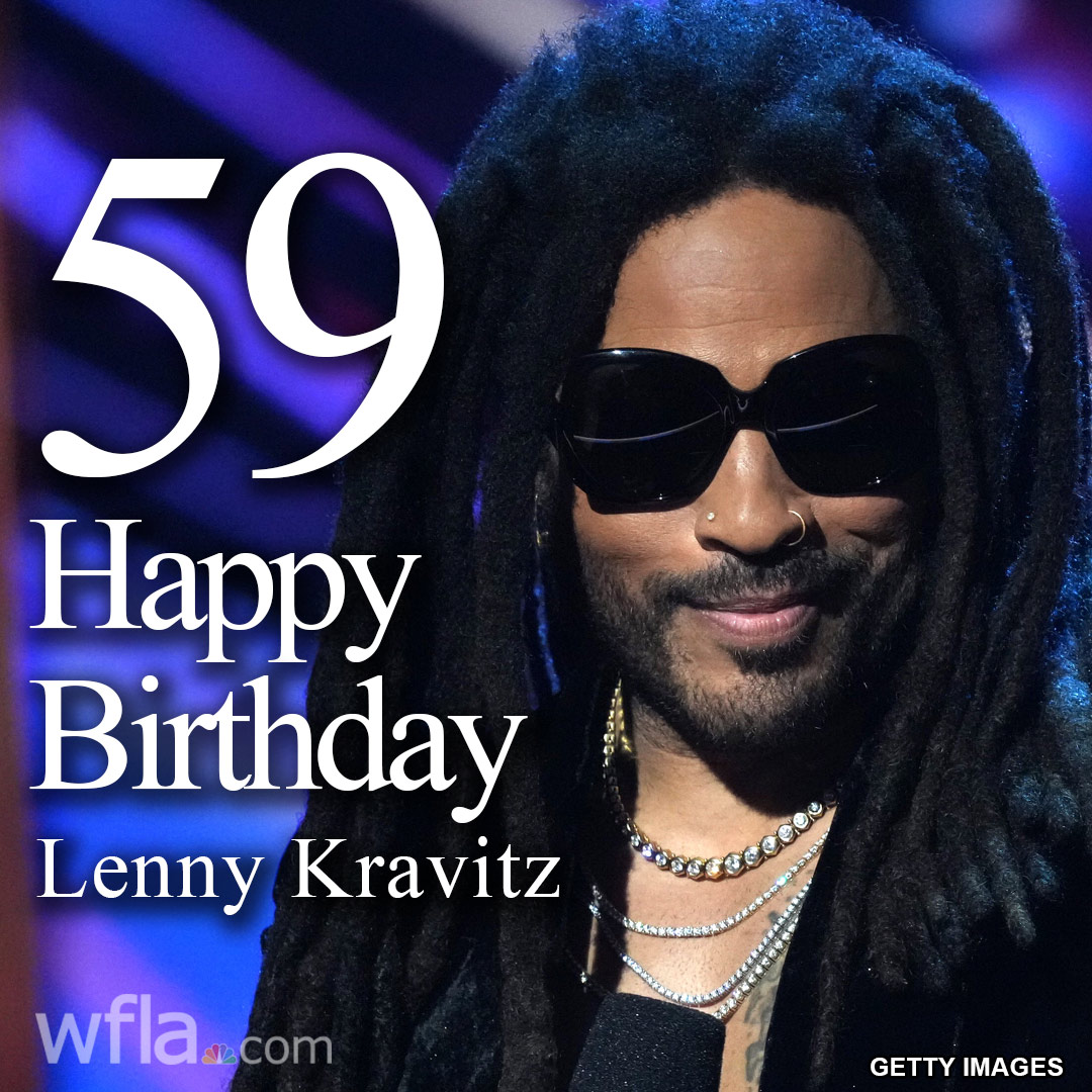 HAPPY BIRTHDAY, LENNY KRAVITZ! The Grammy Award-winning singer turns 59 today!  