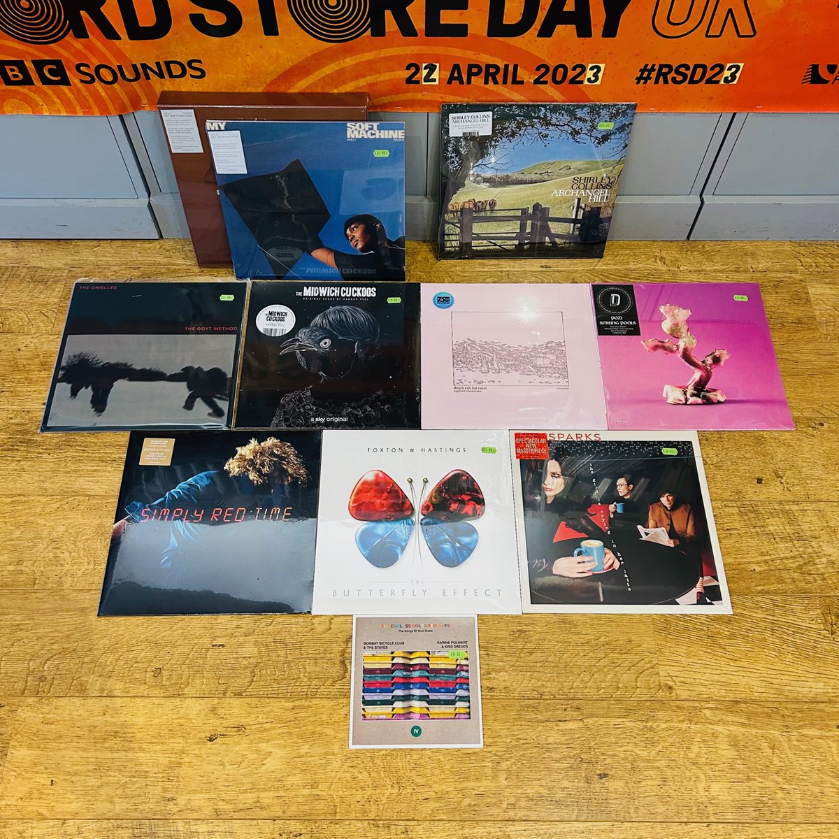 #NewMusicFriday New albums from Arlo Parks, @sparksofficial, @shirleyeCollins and @SimplyRedHQ plus last copy of the @poziband @dinkededition, @TheOrielles 12', @dcfc acoustic, @Hanpeel soundtrack, latest Nick Drake covers 7' and more #WaxUpdate