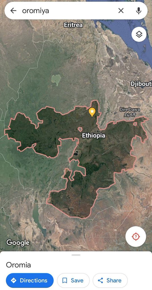 SelassieI24's tweet photo. #Alert‼️

The genocidal Oromo extremist regime is working to annex #North_Shewa into Oromia Region. 

North Shewa, which is part of #Amhara, has been insidiously incorporated in Oromia on #GoogleMaps. 

The locals as well as #AmharaResistance &amp; allies must be forthwith informed. https://t.co/nRSuVvTabz