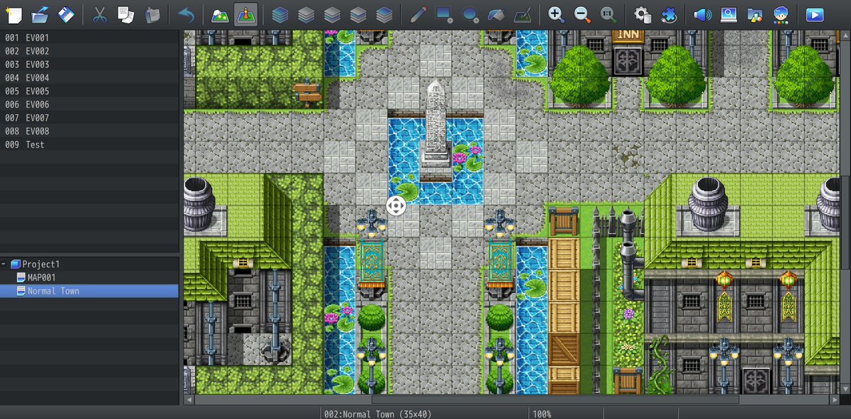 RPG Maker MZ tips

On the map editor, you can scroll the map by dragging the mouse wheel.