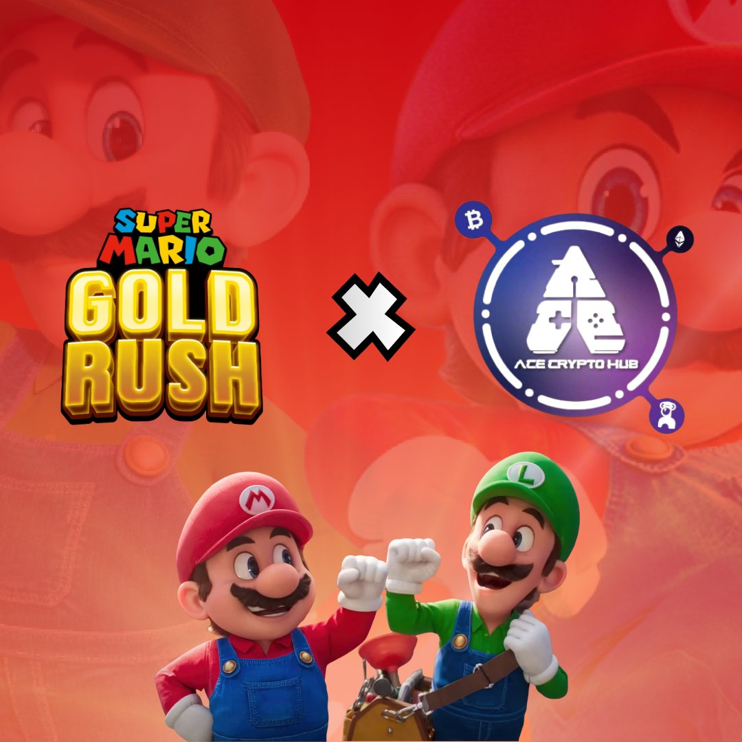 🔒STRATEGIC PARTNERSHIP SECURED🔒

SUPER MARIO GOLD RUSH 🤝🏻 <a href="/AceCryptoHub/">Ace Crypto Hub 🎮</a> 

We're proud to announce this powerful alliance! Expect more fun and exciting possibilities in our ever-growing community.🚀

More partnership announcements coming soon! Join our Discord to stay updated!🔥