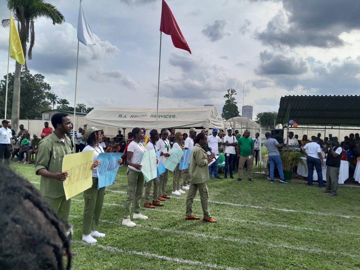 IITA_CDO's tweet image. IITA corps members represent IITA values at the IITA Sportsfest opening ceremony on 25 May 2023.
#IITA #corpmembers #CGIAR