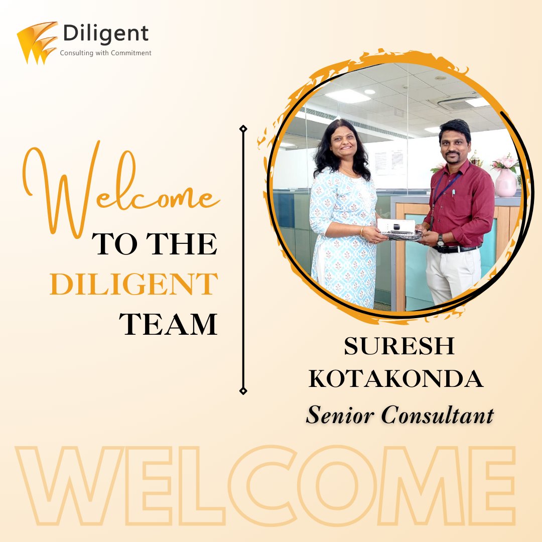DiligentGlobal_'s tweet photo. ๐โจ Join us in welcoming our newest team members Weโre excited to get to know and work alongside you. Letโs make this journey full of experience, knowledgeable & a great one.
Welcome On Board!
#newjoiners #teammembers #onboarding #newteammembers #technology #diligentglobal https://t.co/gyVBH5BP0v