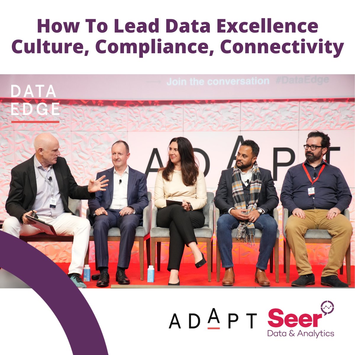 SeerData's tweet image. It was a great pleasure to join Data Edge and connect and learn from fellow technology executives and information leaders from the region’s most influential enterprises and government organisations: Marco Bressan, Edward Santow, Ashwin Sinha. 

#dataedge #data #storytelling