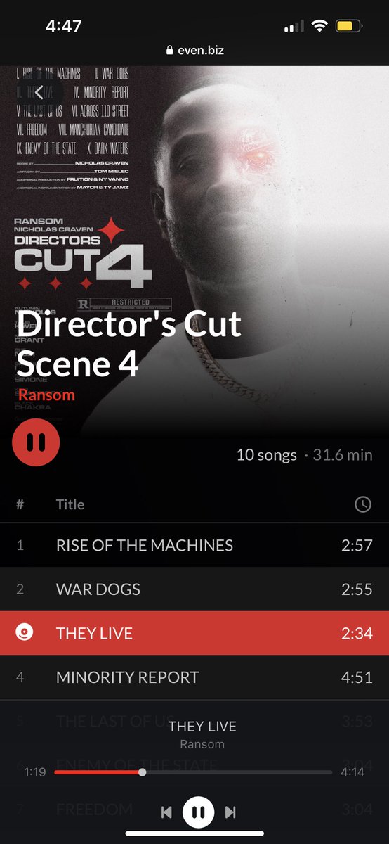 LilCuz_NGC's tweet photo. Thank You OG‼️🔥 #DirectorsCut4 @RansomPLS https://t.co/Y210Rm8hZG