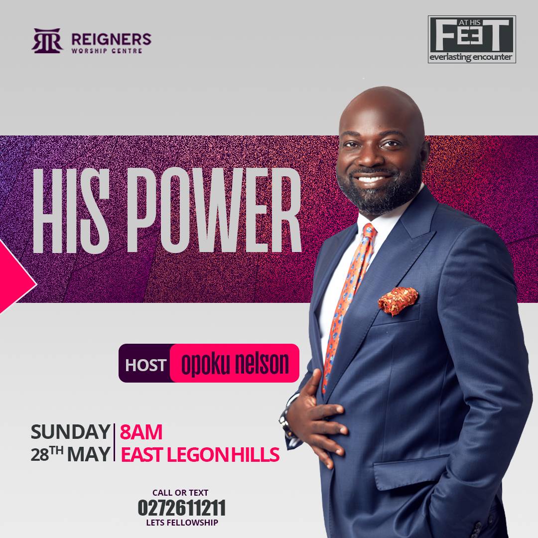 ReignersWC's tweet photo. This Sunday join us for our end of month service dubbed "At His Feet" as we tarry in the presence of God. It will be heavenly! You can't wait to host you.

#ReignersWorshipCentre
#AtHisFeetService
#TarryinHispresence https://t.co/GpORclEKLH