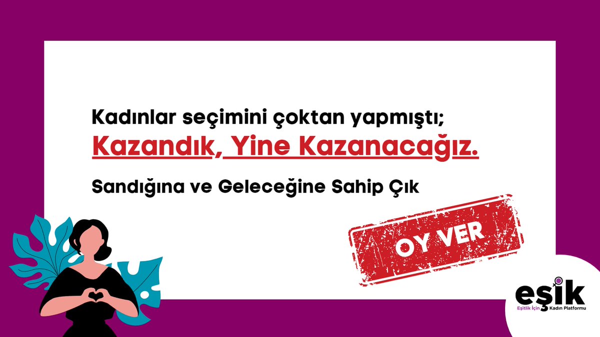 perihanocal62's tweet photo. Kadınlar seçimini çoktan yapmıştı.
Kazandık yine kazanacağız.
#sandığına ve
#geleceginesahipçık https://t.co/9bzFO3jTCm