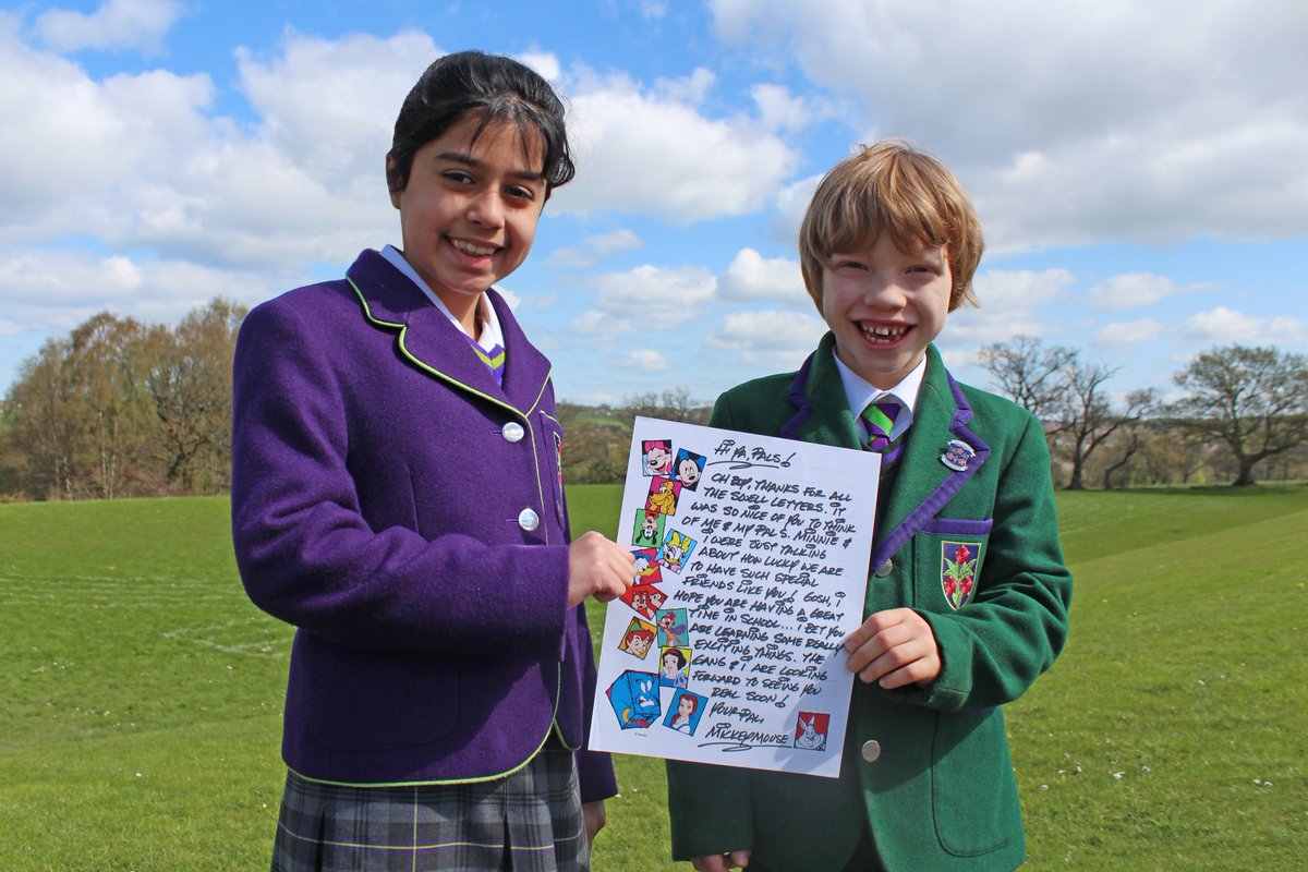 💯 Westholme receives centenary messages from Disney, who are also celebrating their 100-year milestone:  thesocietyofheads.org.uk/news-and-galle…