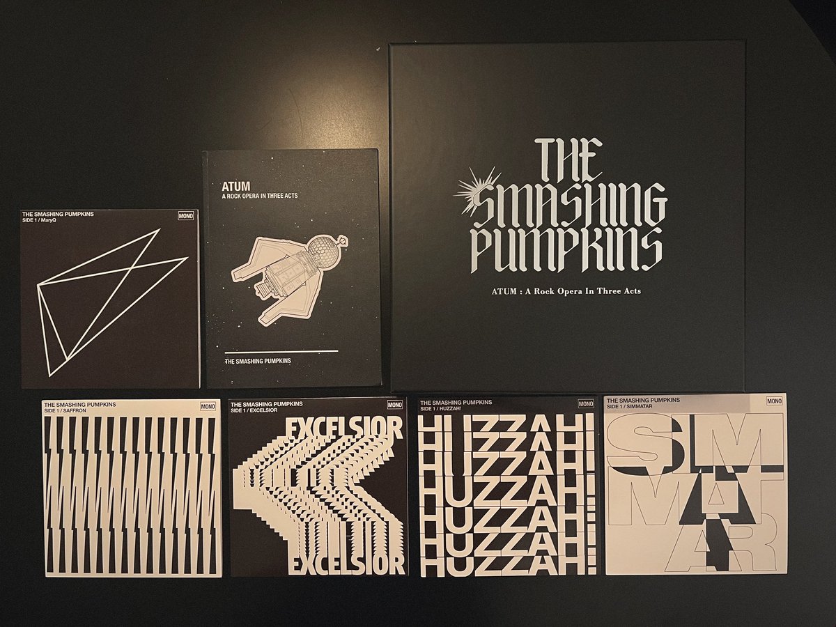 Our <a href="/SmashingPumpkin/">The Smashing Pumpkins</a> - Atum box set arrived today. 🖤 🤘🏼