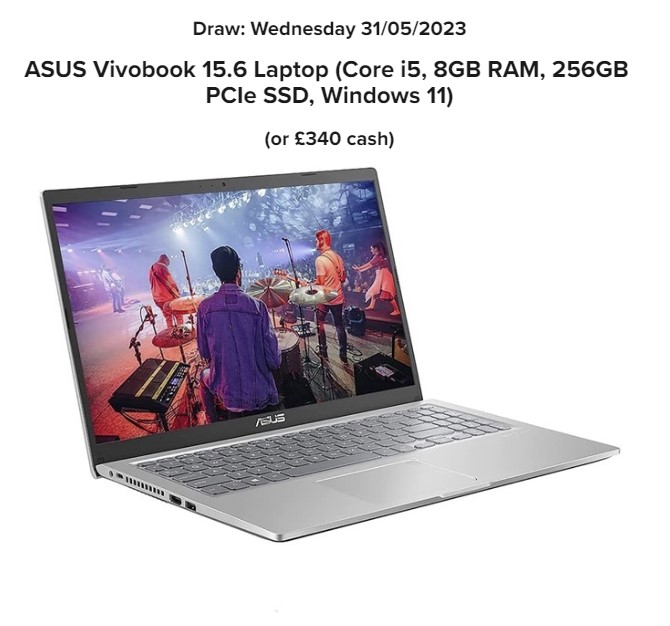 EverUp_UK's tweet photo. ⌛ Get ready for next Wednesday's Debit Card Raffle and get entries with your 💳 #everup card until Tuesday at 23:59:59 to compete for:
💻 Asus Vivobook or 💷 £340 cash
#everupcard #prize #winning #gaming #competition #win #debitcard #reward https://t.co/EqrKzxXI7j